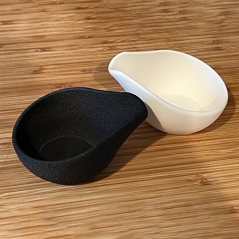 Coffee Tea Bean Leaf - 1 Stück Kaffeebohnen-Dosierbecher und Tee-Aufbewahrungstablett, Einzeldose-Messbehälter