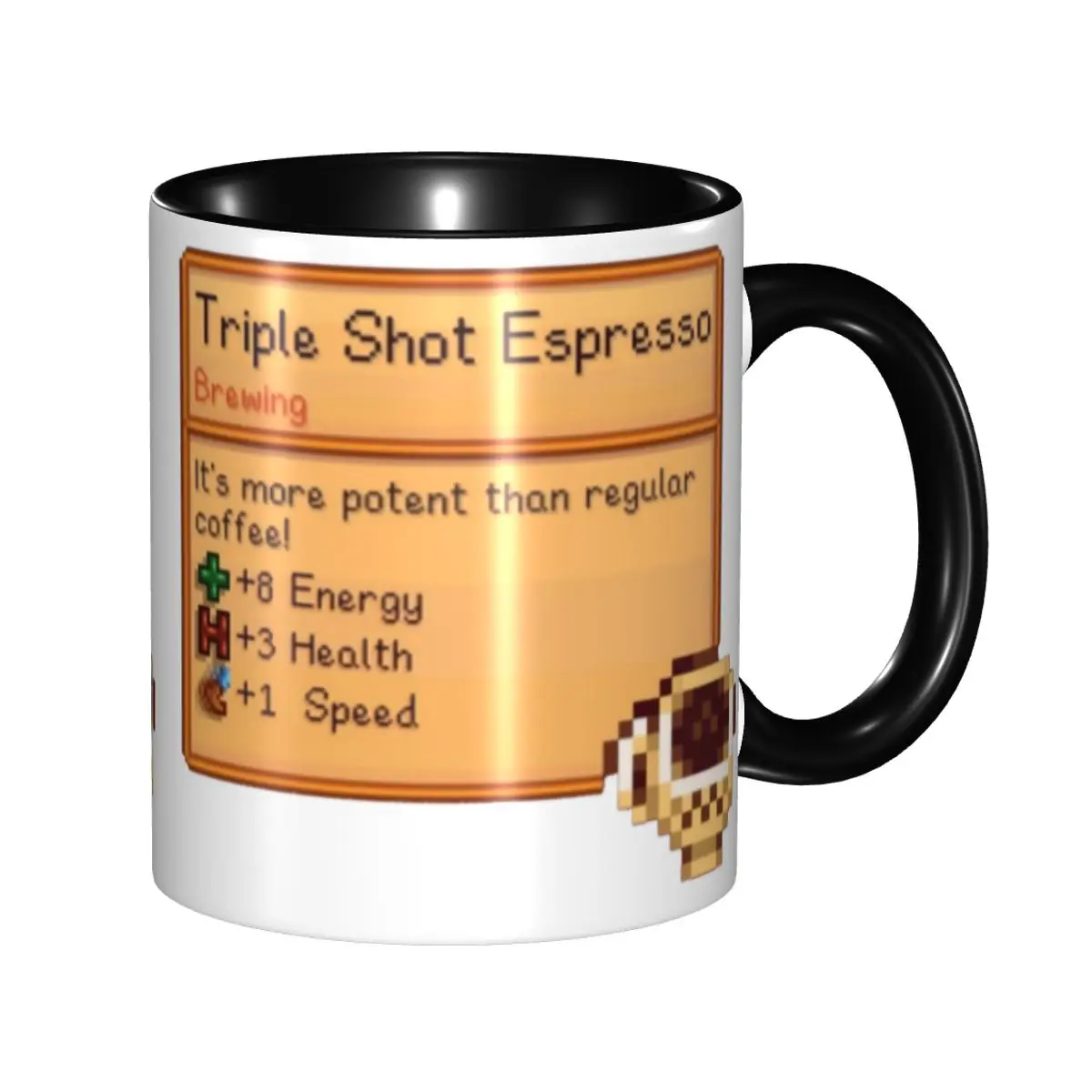 Valley Tea And Coffee - Stardew Valley Triple Shot Espresso Kaffeetasse