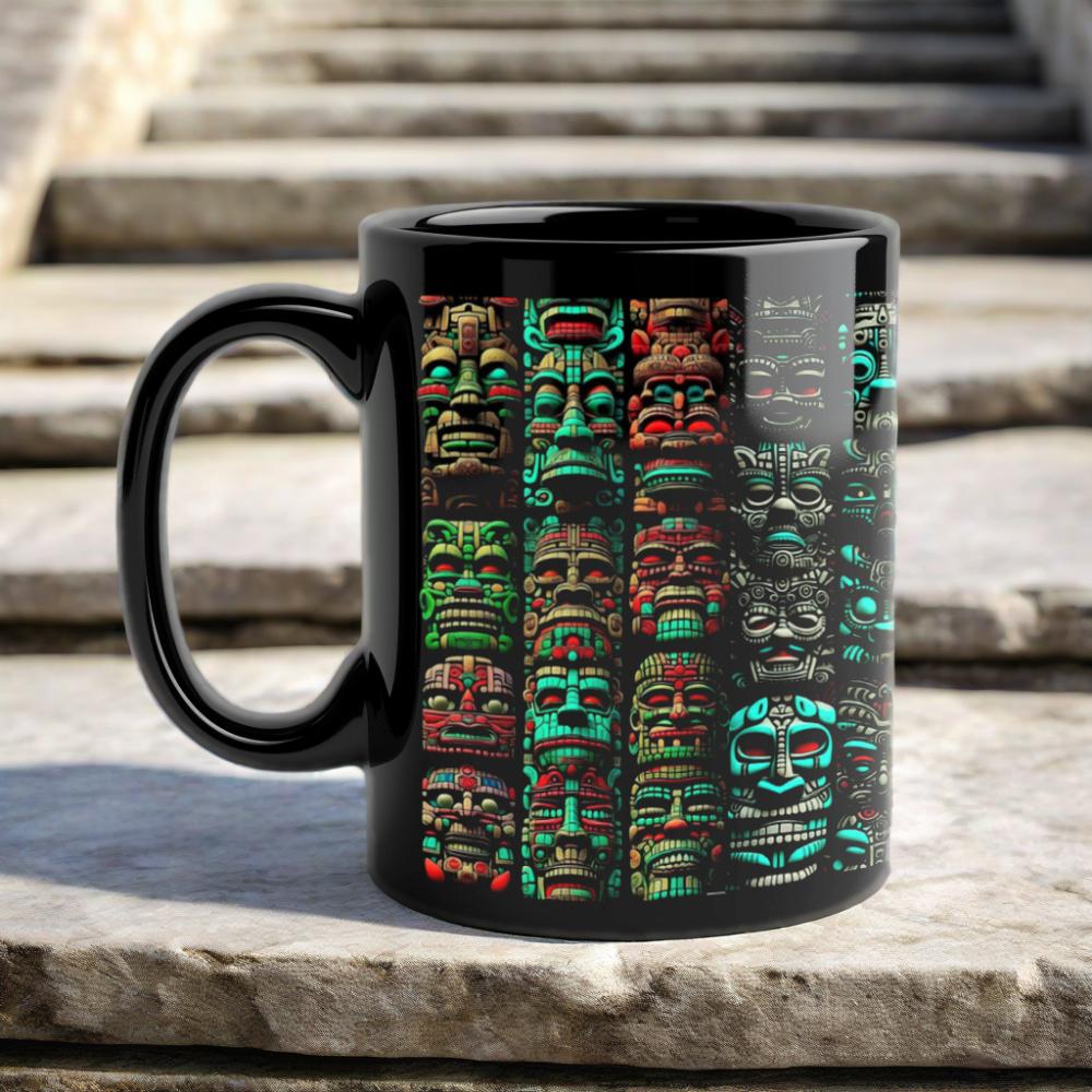 Coffee Tea Like - Steine Leute sehen aus wie Maya-Kultur