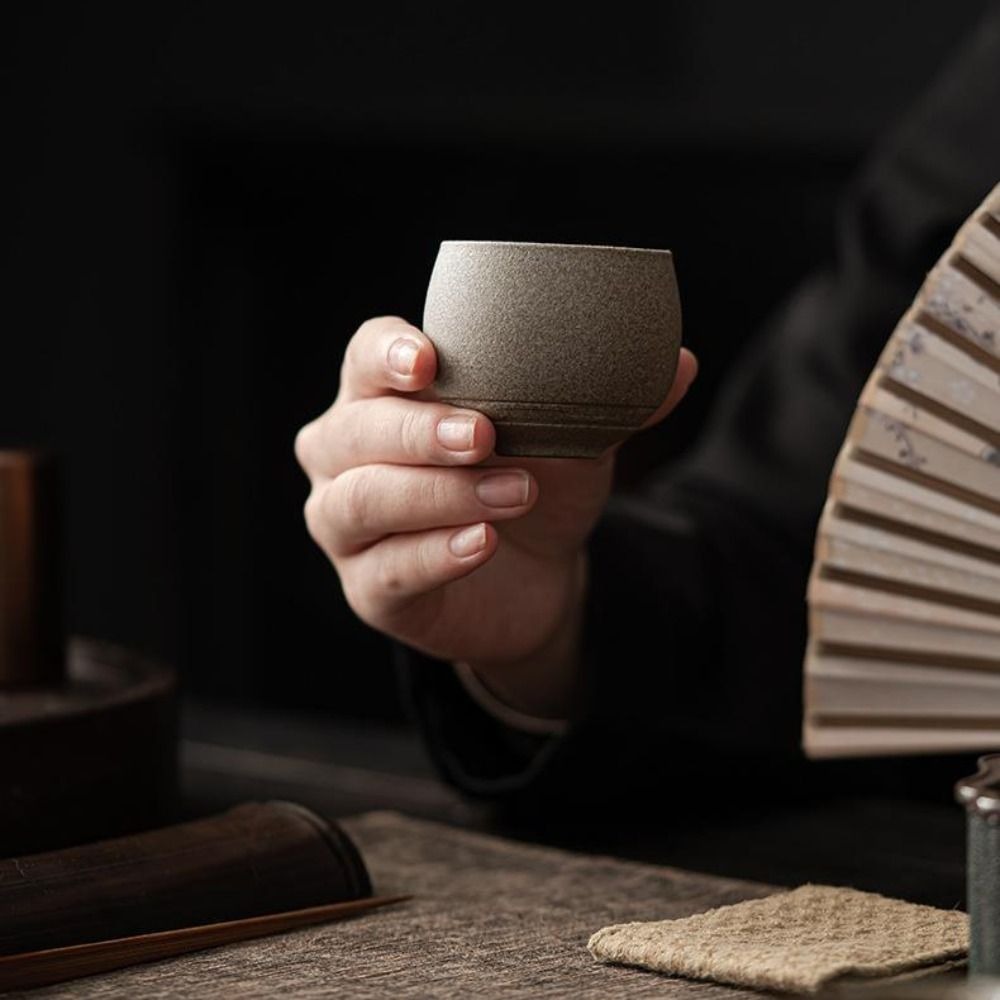 Coffee Tea Room - Kung-Fu-Teeset aus japanischem Steinzeug, Teetasse, alter