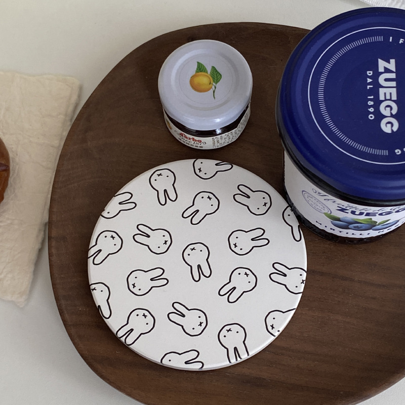 Coffee Tea Room - Heiß begehrte niedliche Miffy-Serie Kaffeetassen-Untersetzer: Kreativer