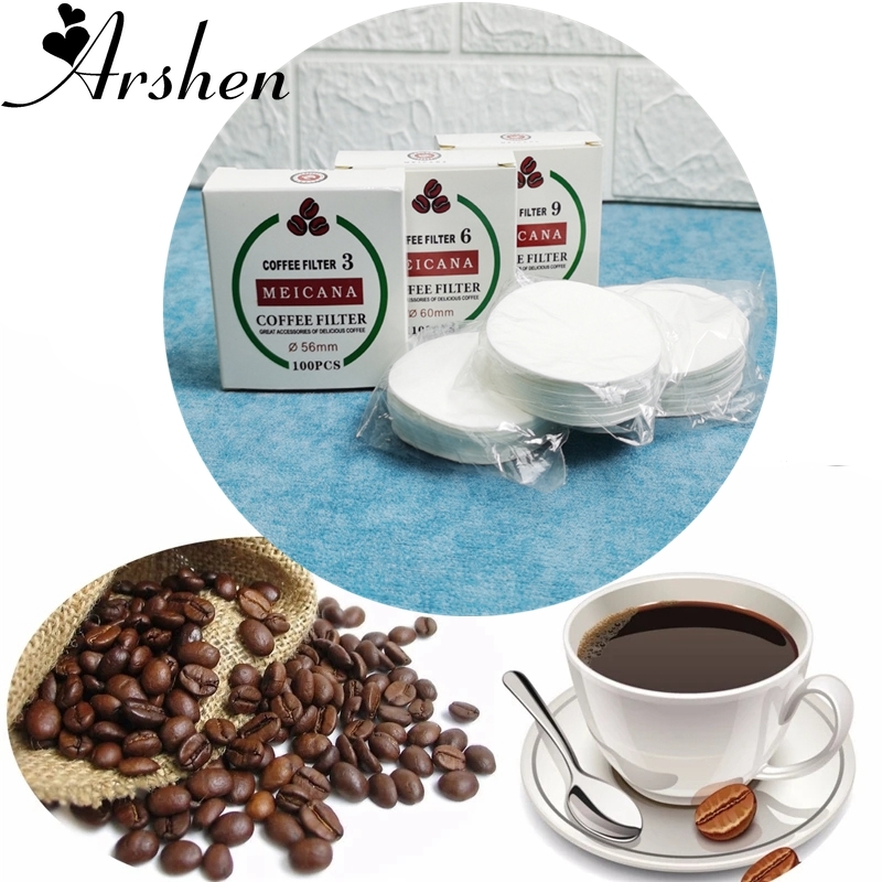 Aeropress Coffee Maker - 100 teile/paket 3 Größen 56/60/68mm Kaffeemaschine