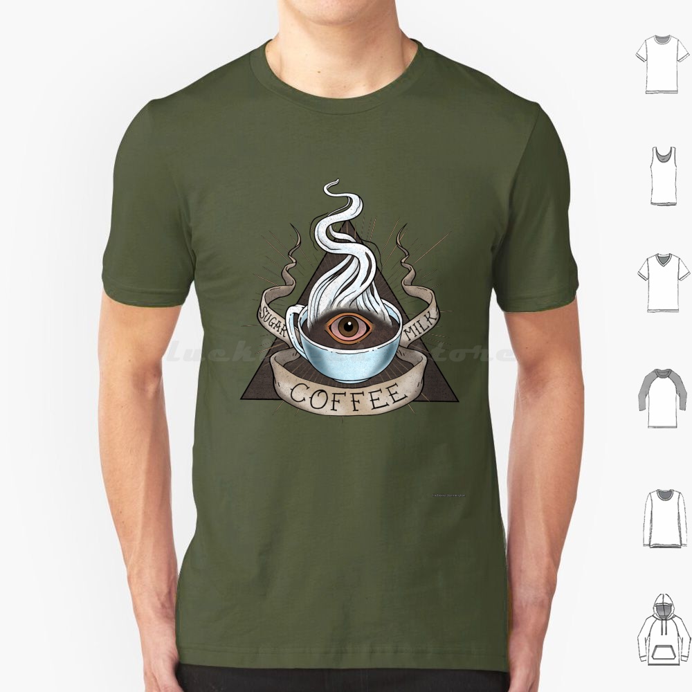 Morning Tea Coffee - The Holy Of T-Shirt 6XL Baumwolle
