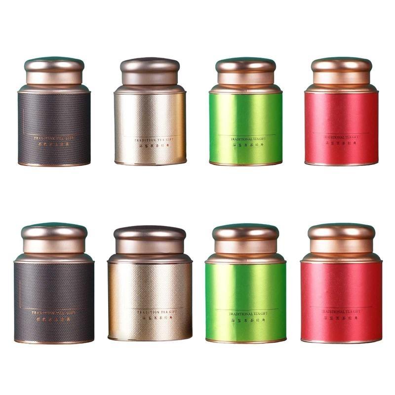 Canister Coffee Sugar Tea - 652F Tragbarer Teekanister, luftdichte Caddy-Box aus