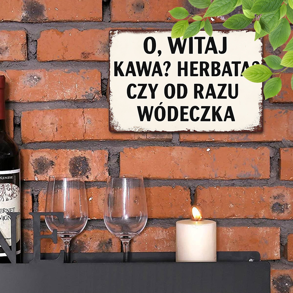 Coffee Tea Vodka - Polnisches lustiges Zitat: Oh, was für