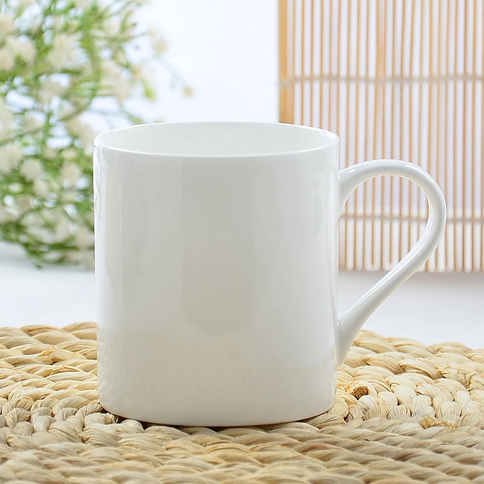 Morning Tea Coffee - 330ML, Bone China Kaffeetassen, Keramik-Becher für