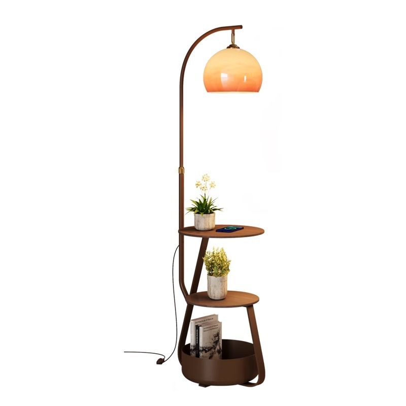 Coffee & Tea Maker Machine - Stehlampe, antiker Nachttisch für das Schlafzimmer,