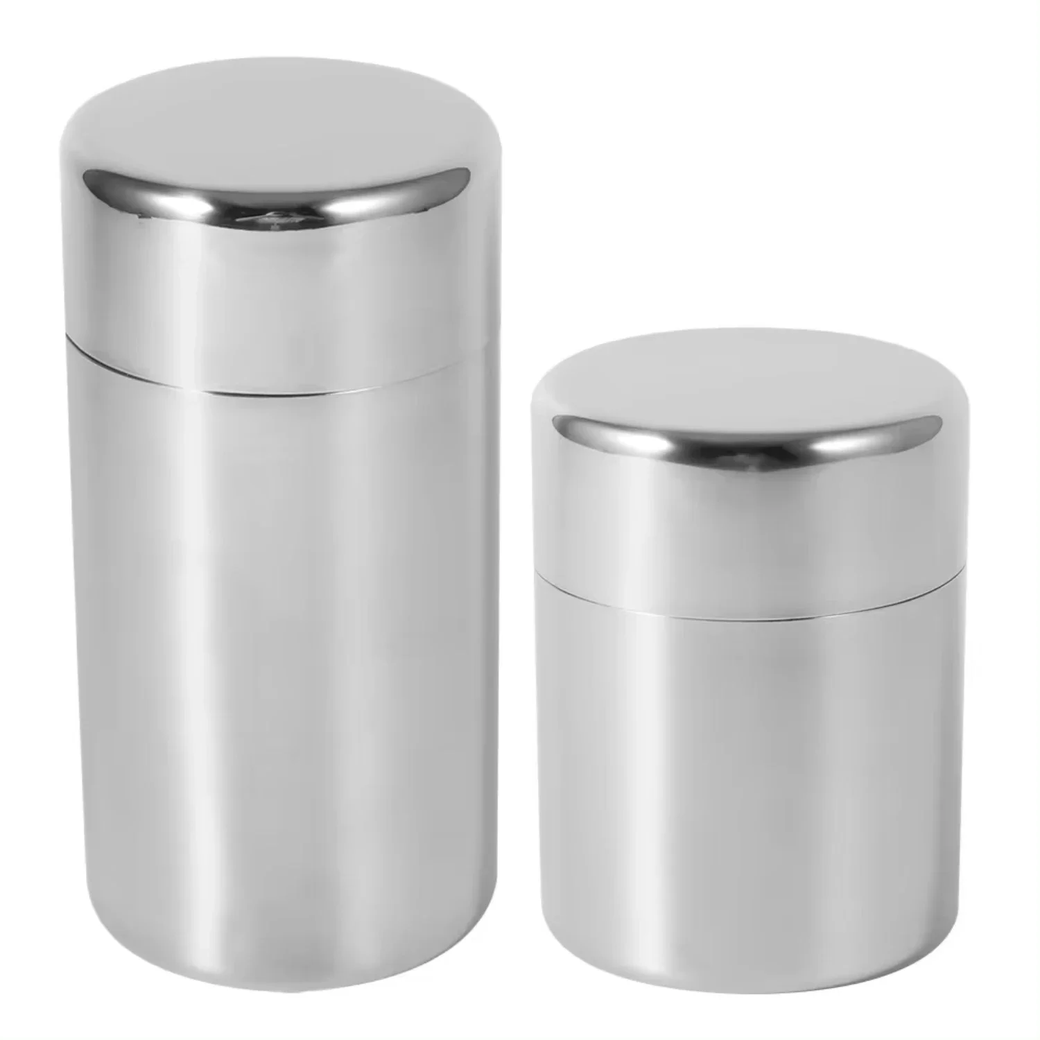 Canister Coffee Sugar Tea - Teeblatten-Dosen aus Edelstahl, Kanisterbehälter für Zuhause,