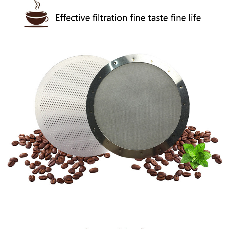 Aeropress Coffee Maker - Edelstahl Disc Metall Ultra Dünne Filter