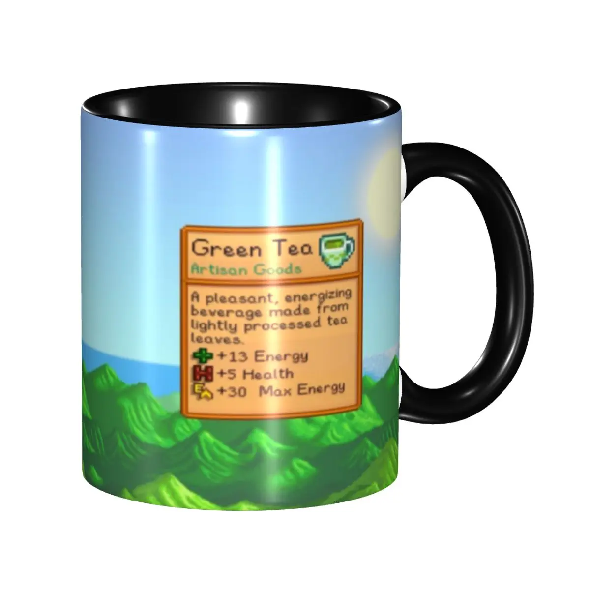 Valley Tea And Coffee - Individuelle Stardew Valley Grüntee-Tassen DIY Keramik