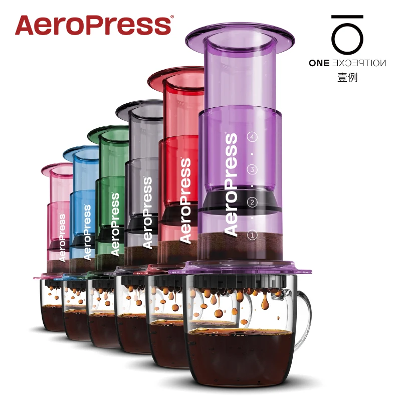 Aeropress Coffee Maker - Aeropress Transparente, klare Handbrau-Kaffeemaschine für den