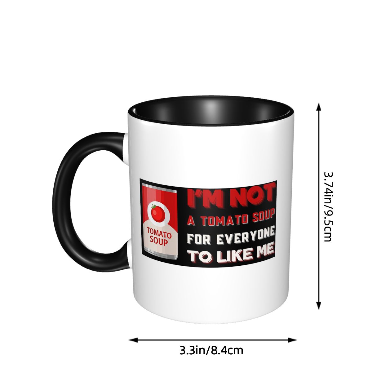 Tasse mit Tomatensuppe-Motiv,  – Coffee Tea Like Bewertung und Preis