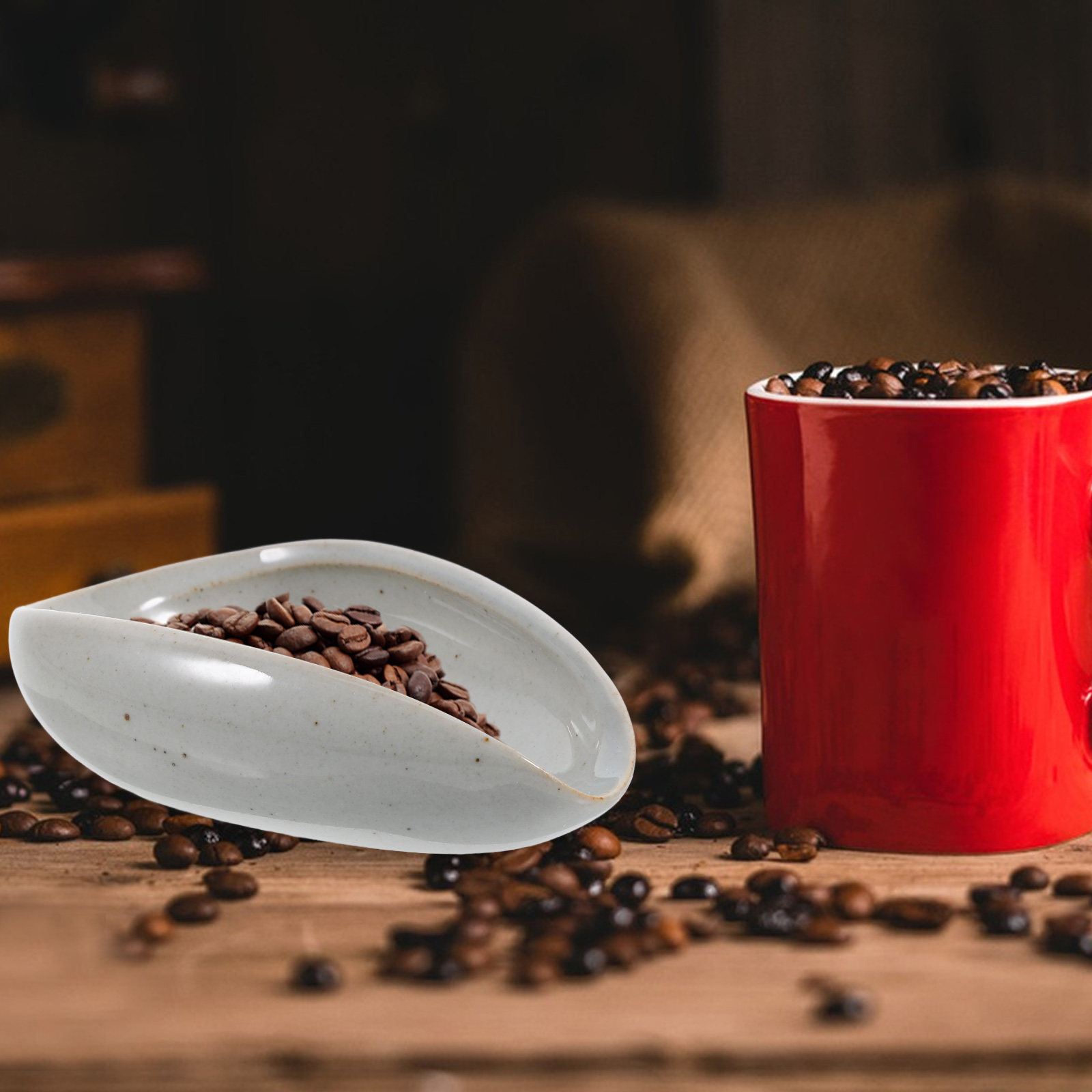 Keramik-Kaffeebohnen-Dosiersch – Coffee Tea Bean Leaf Bewertung und Preis
