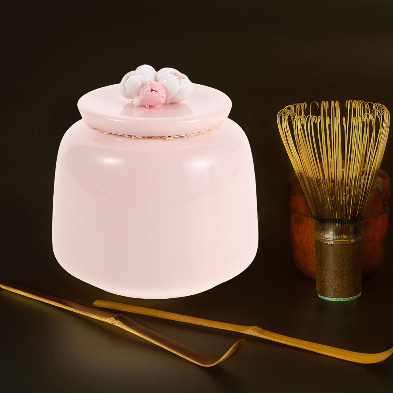 Keramik-Teedose Rosa Porzellan – Coffee Tea Bean Leaf Bewertung und Preis