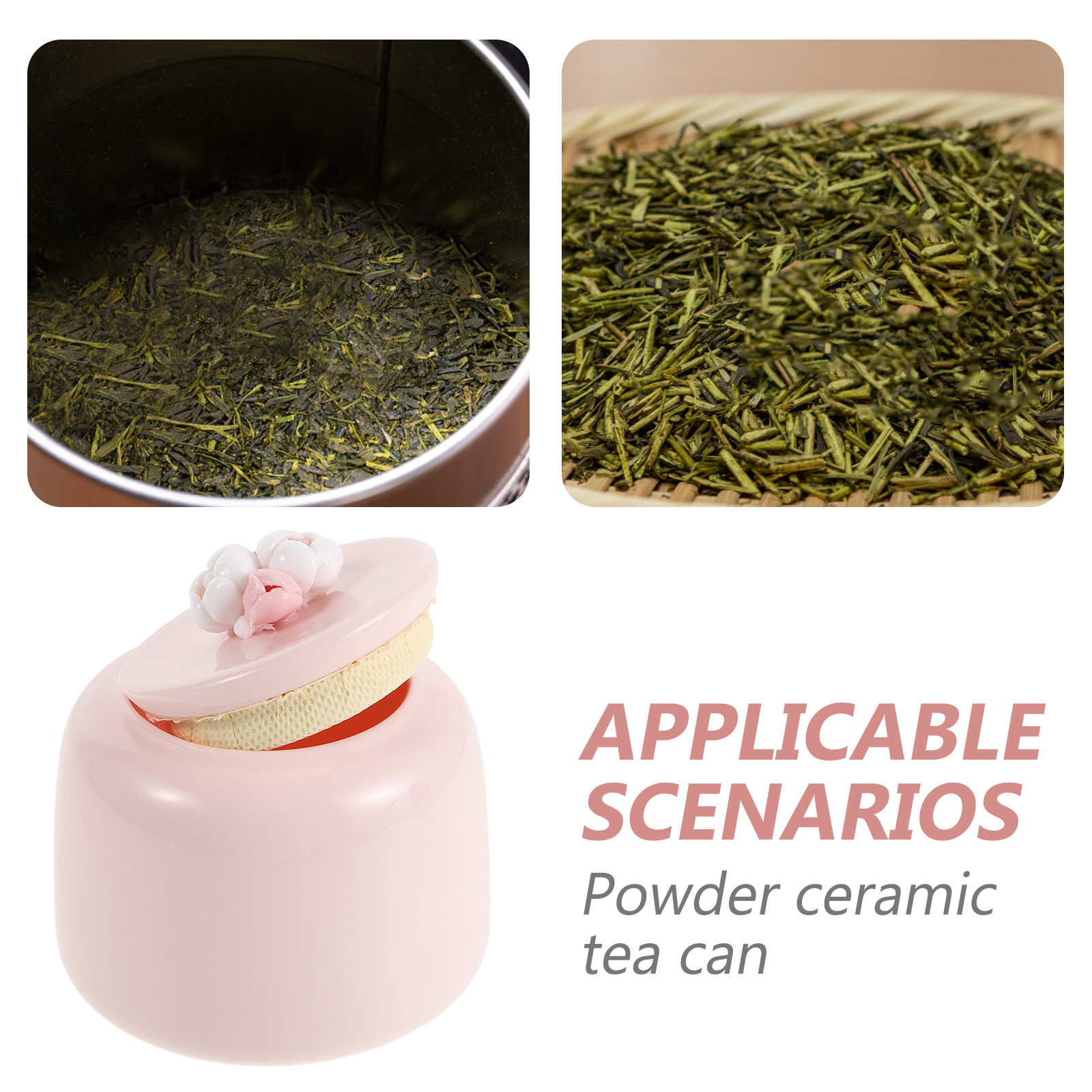 Keramik-Teedose Rosa Porzellan – Coffee Tea Bean Leaf Bewertung und Preis
