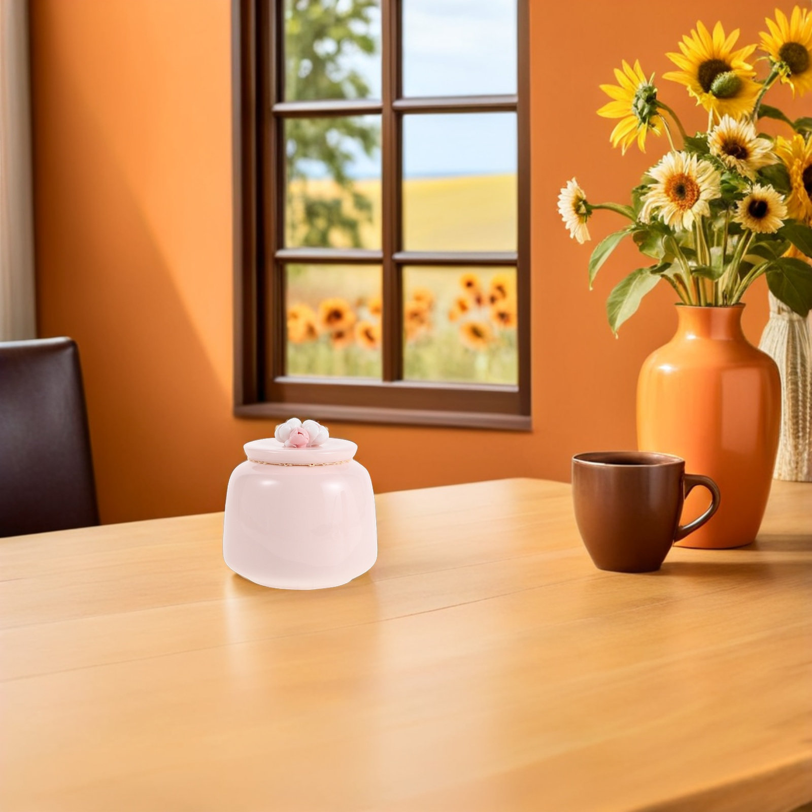 Keramik-Teedose Rosa Porzellan – Coffee Tea Bean Leaf Bewertung und Preis