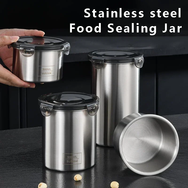 Edelstahl Lebensmittel Behälte – Coffee Tea Bean Leaf Bewertung und Preis