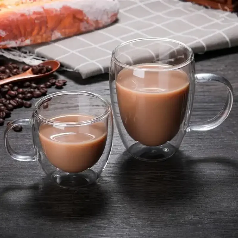 Doppelwandige Glas-Kaffeetasse – Coffee Tea Vodka Bewertung und Preis