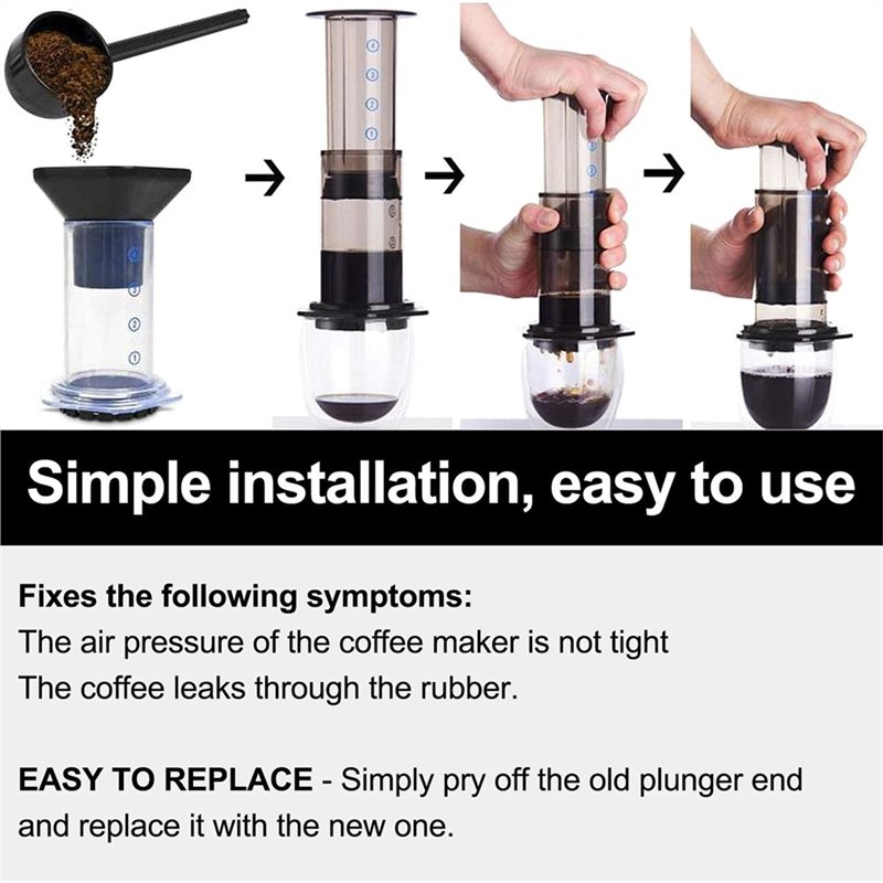 A69X-Gummidichtungs-Ersatzset  – Aeropress Coffee Maker Bewertung und Preis