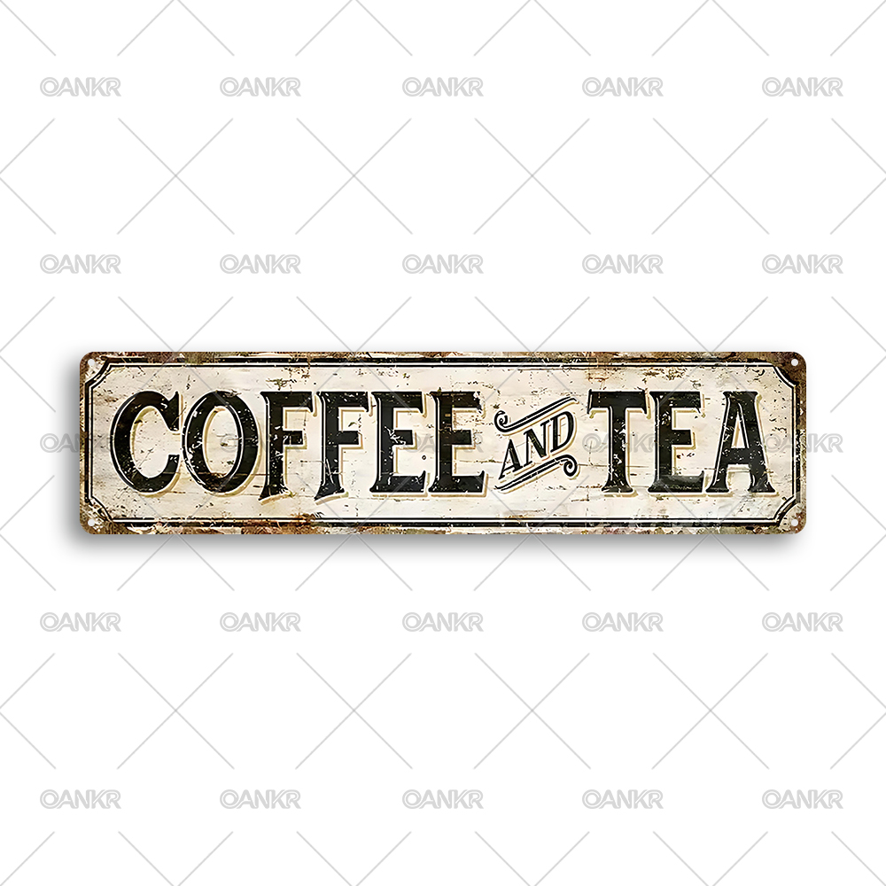 Vintage Wanddekoration Poster  – Coffee And Tea Lyrics Bewertung und Preis