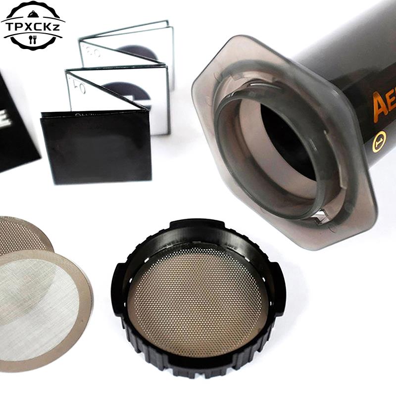 1pc Kaffee Metall filter wiede – Aeropress Coffee Maker Bewertung und Preis