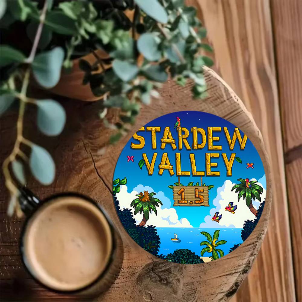 S-Stardew Valley Untersetzer,  – Valley Tea And Coffee Bewertung und Preis