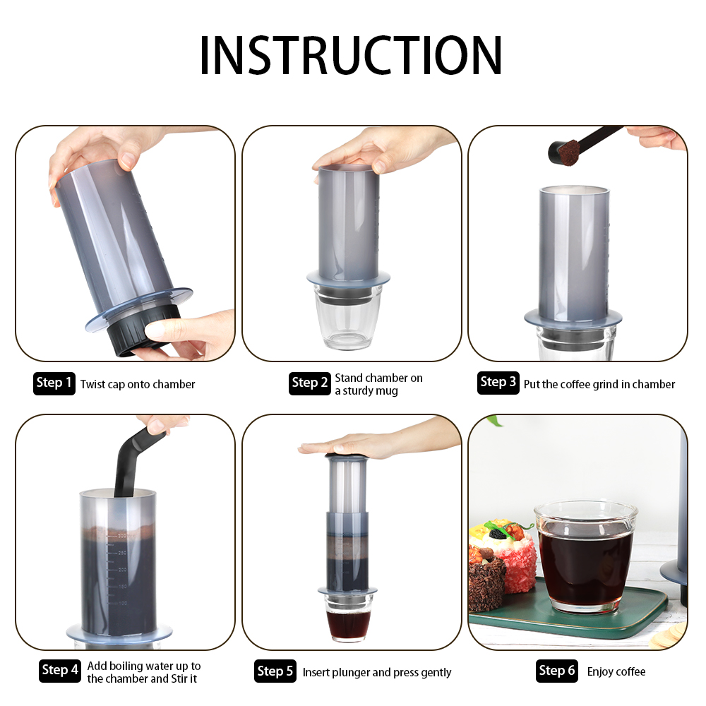 Espresso-Kaffeemaschine, tragb – Aeropress Coffee Maker Bewertung und Preis