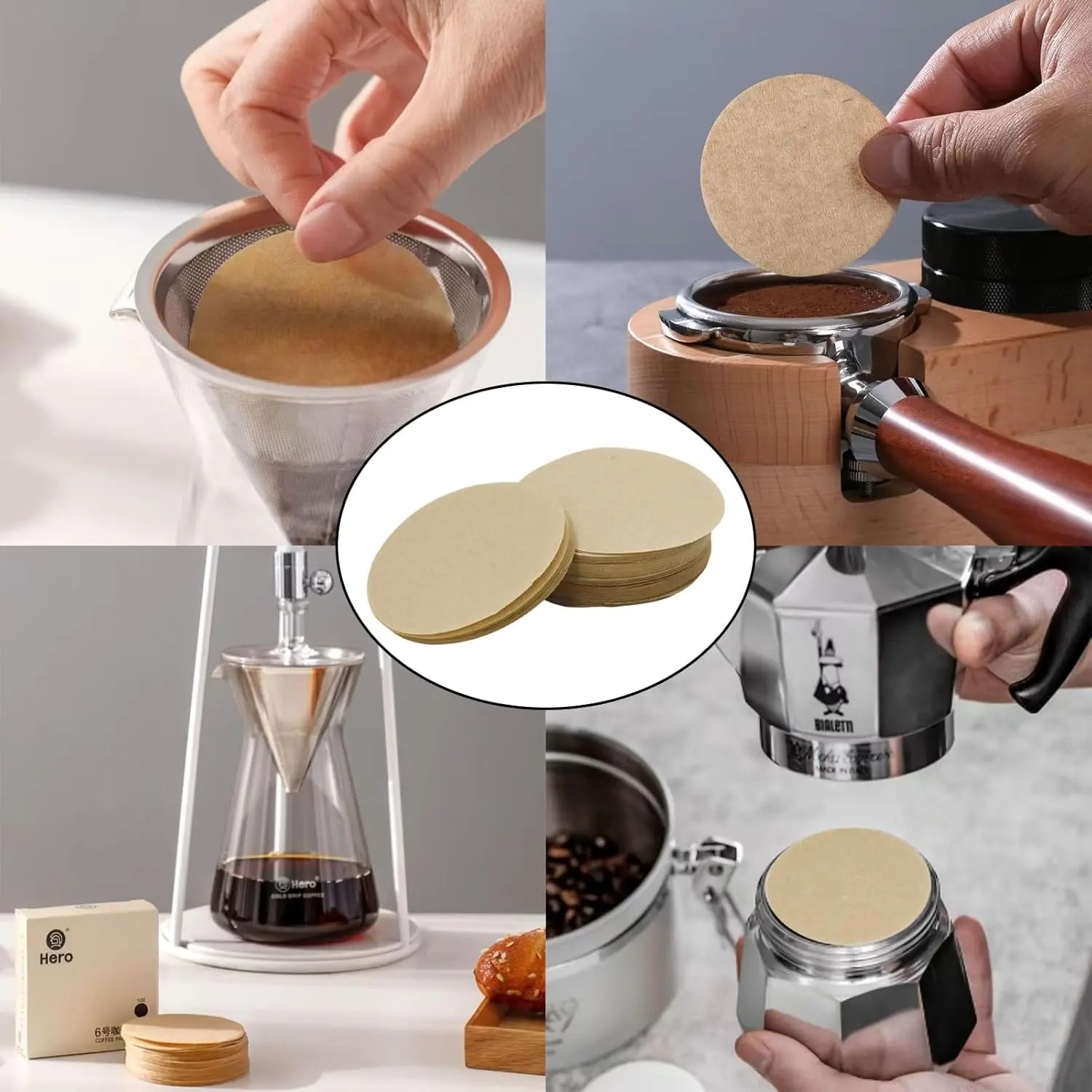 60mm 100 Stück Runde Einweg-Ka – Aeropress Coffee Maker Bewertung und Preis
