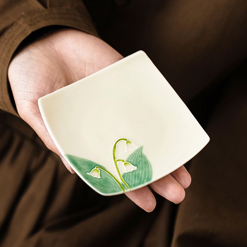 Handbemalter Maiglöckchen-Kera – Valley Tea And Coffee Bewertung und Preis