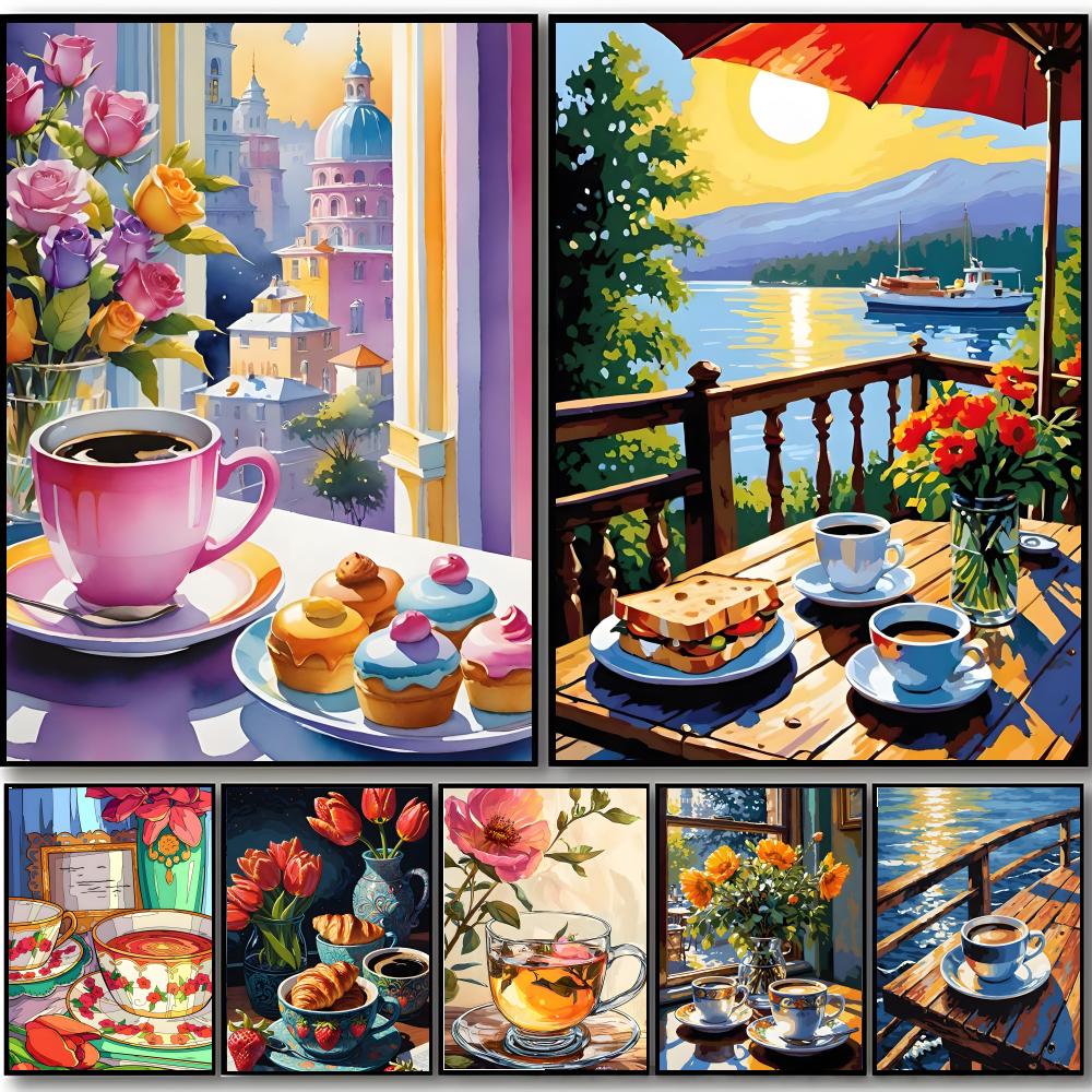 Sweet Cozy Delicate Art A-Afte – Coffee Tea Poster Bewertung und Preis
