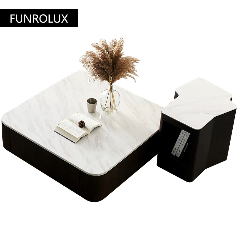 Moderner quadratischer Marmor- – Coffee Tea Unit Bewertung und Preis