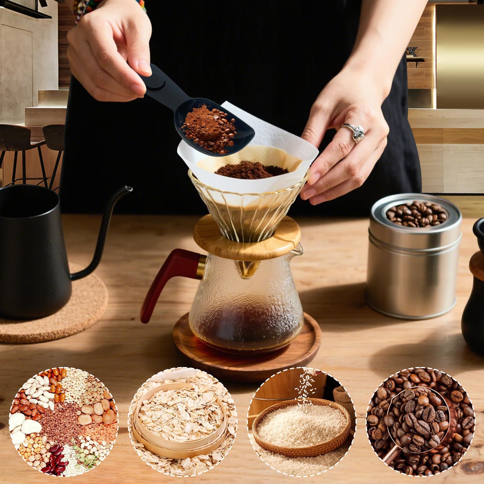 Kaffeelöffel mit Clip, Mehrzwe – Coffee Tea Bean Leaf Bewertung und Preis