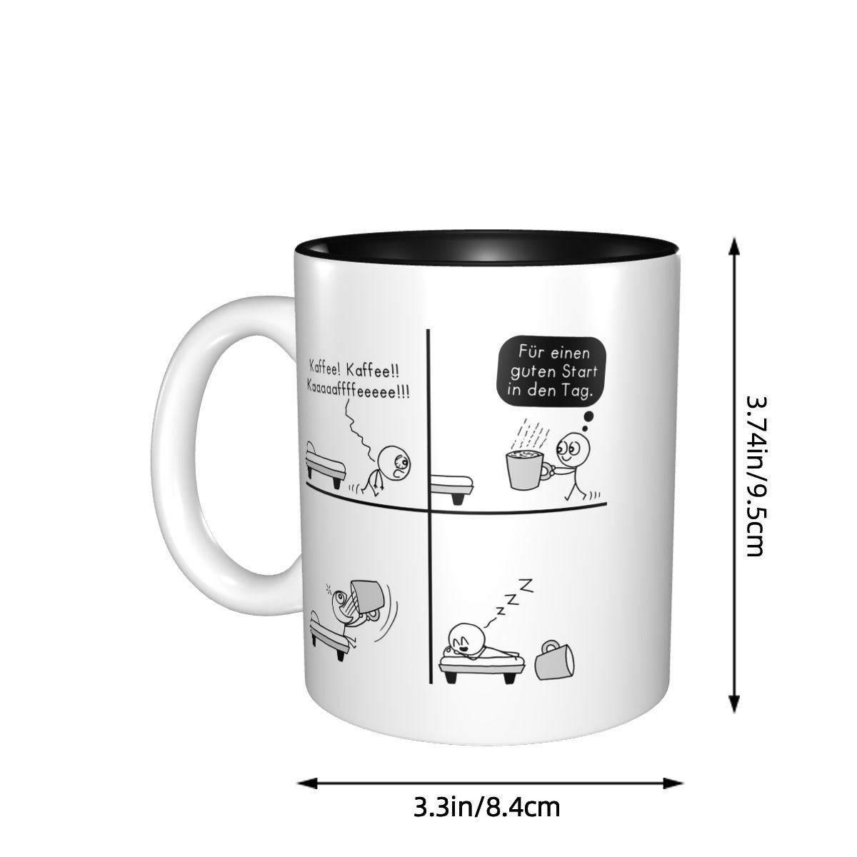 Lustige Keramik-Kaffeetasse fü – Morning Tea Coffee Bewertung und Preis