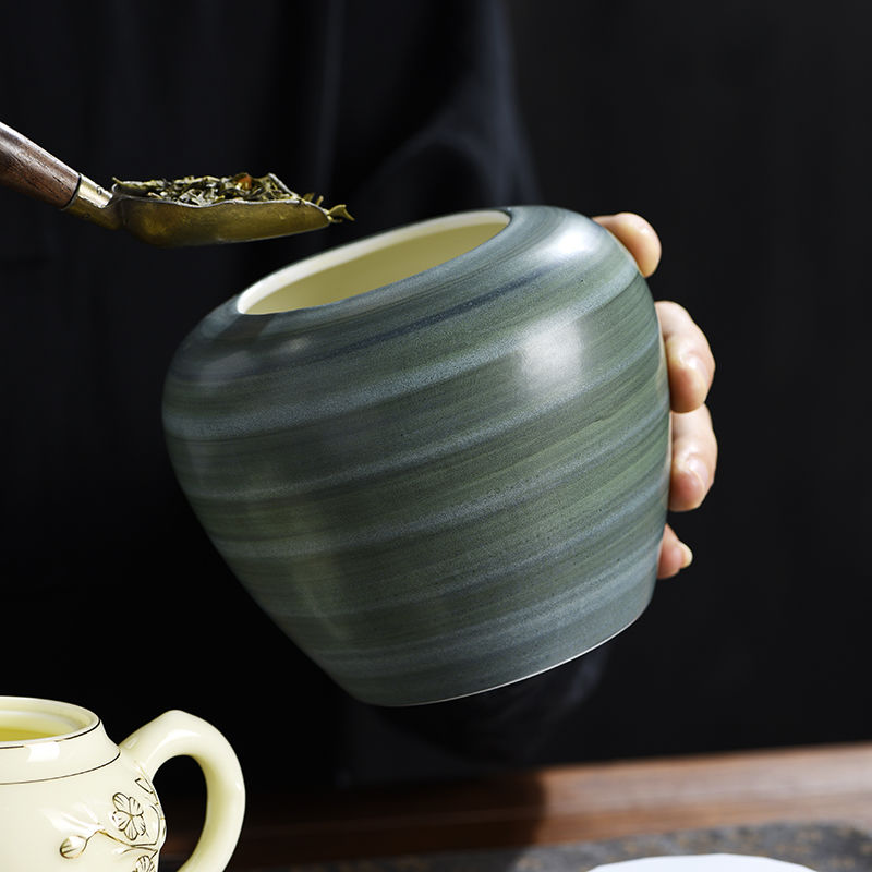 Retro-Teeblattglas aus Keramik – Coffee Tea Bean Leaf Bewertung und Preis