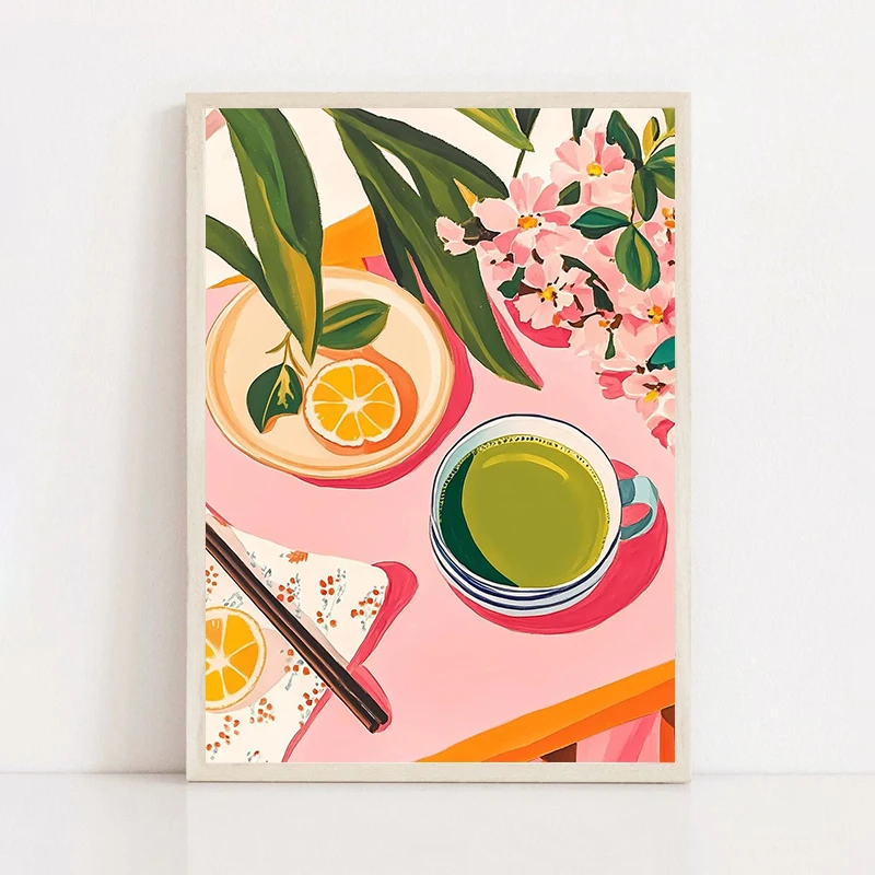 Minimalistisches Mode-Poster m – Coffee And Tea Lyrics Bewertung und Preis