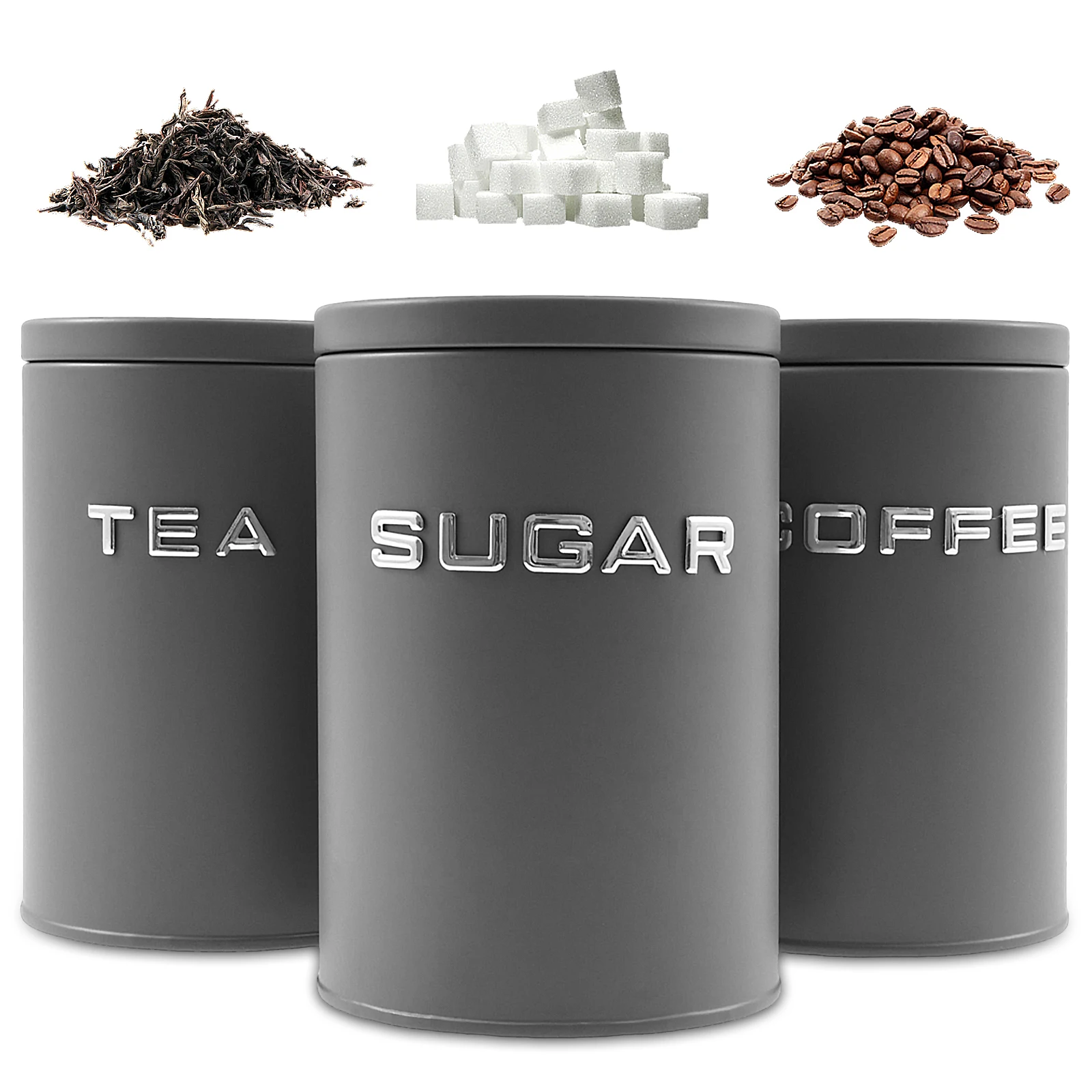3-teiliges Glas für Tee, Kaffe – Canister Coffee Sugar Tea Bewertung und Preis