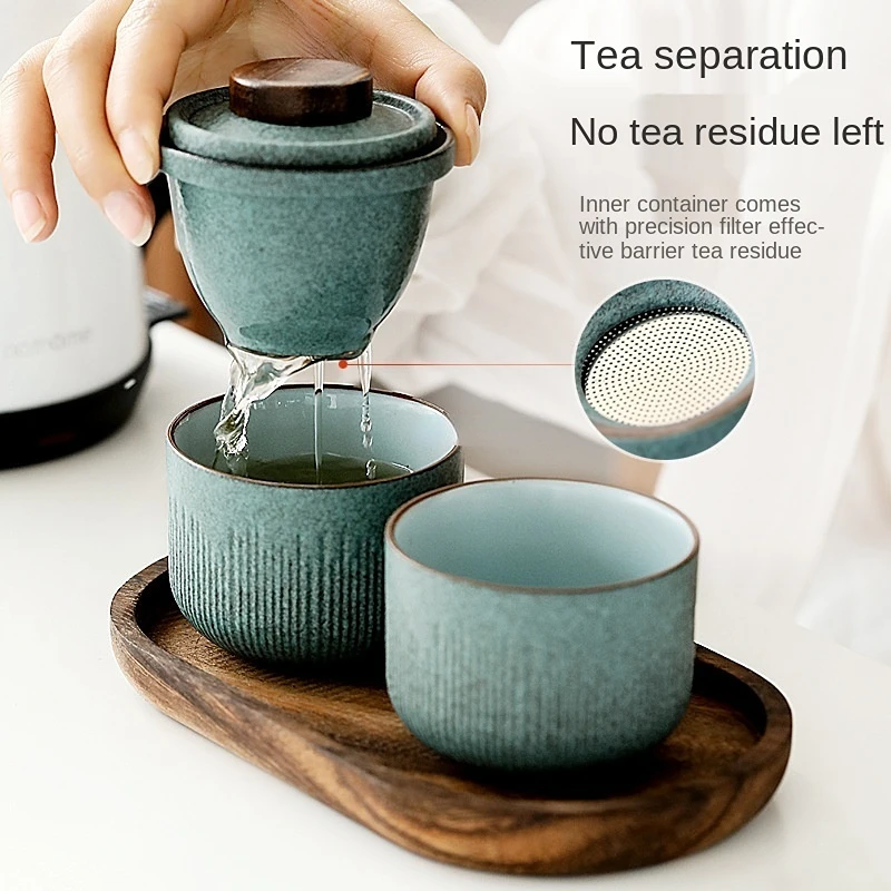 Reise Kung Fu Tee-Set Outdoor  – Coffee Or Tea Please Bewertung und Preis