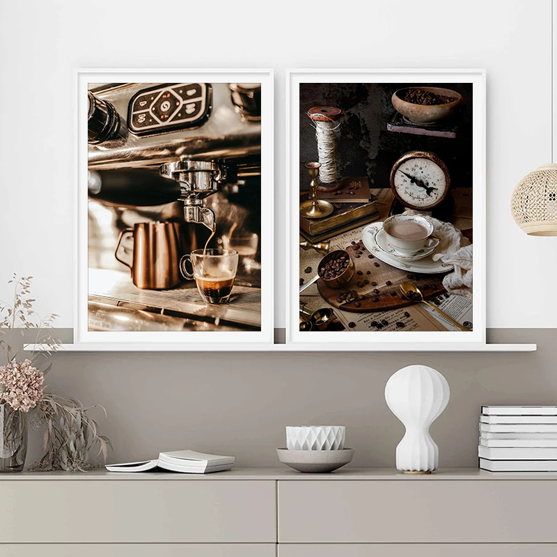 Vintage Kaffeebohne Hand Kaffe – Coffee Tea Poster Bewertung und Preis