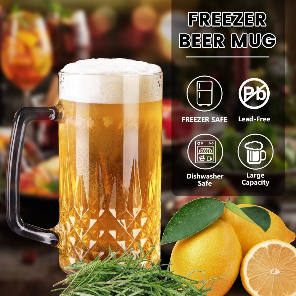 20 oz Schwere Glasbecher-Set m – Coffee Or Tea Please Bewertung und Preis