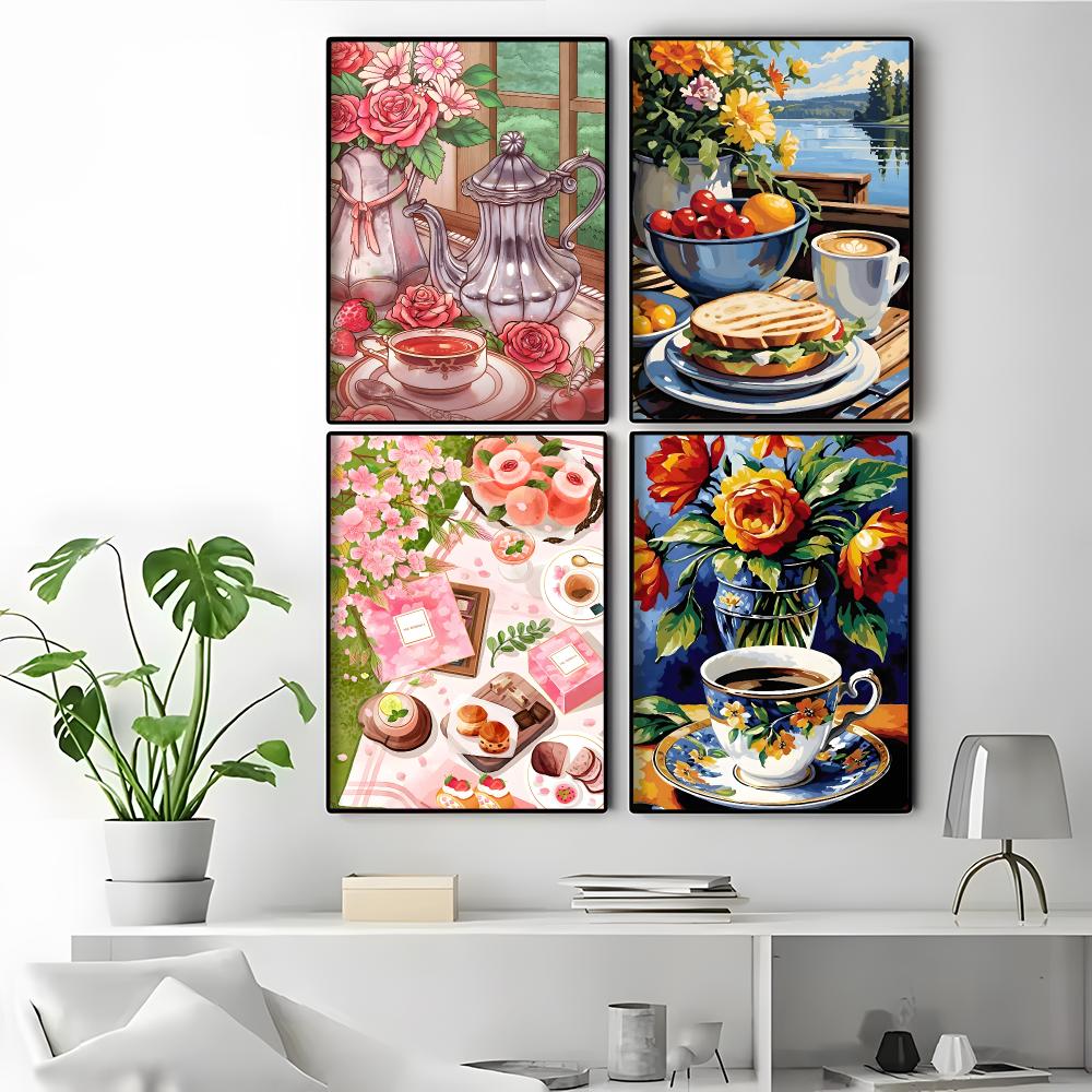 Nachmittagstee-Kaffeetasse, He – Coffee Tea Poster Bewertung und Preis
