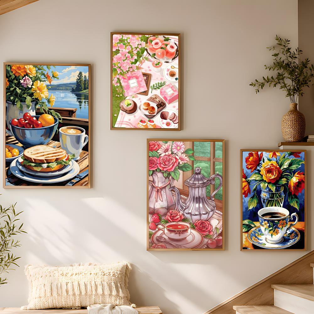 Nachmittagstee-Kaffeetasse, He – Coffee Tea Poster Bewertung und Preis