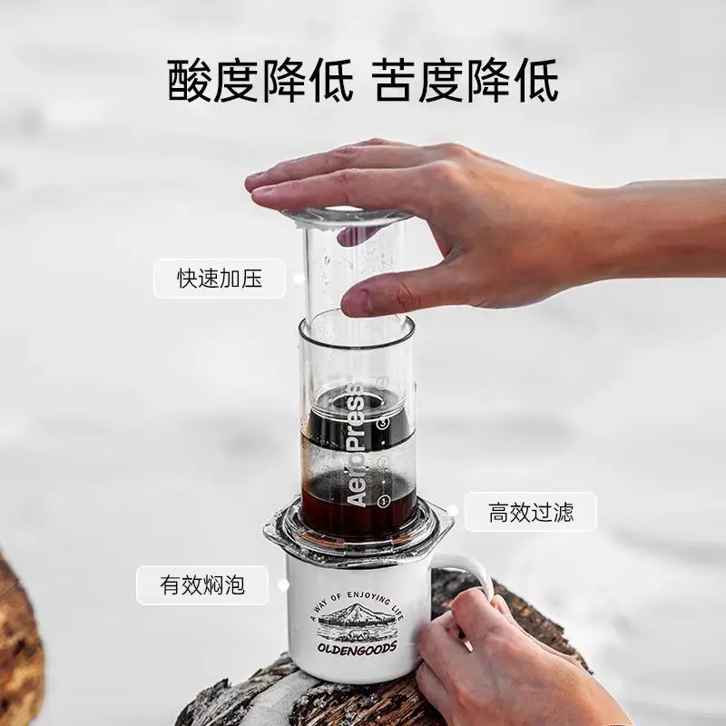 Aeropress Transparente, klare  – Aeropress Coffee Maker Bewertung und Preis